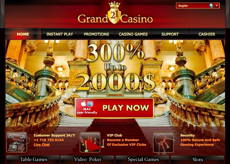21 Grand Casino Übersicht